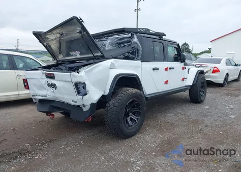 2021 Jeep Gladiator Overland 4X4 z USA, uszkodzony, nr VIN 1C6HJTFG3ML566669
